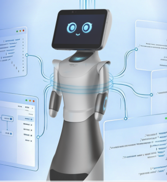 猎户星空豹小秘Pro AI Agent语音交互服务机器人