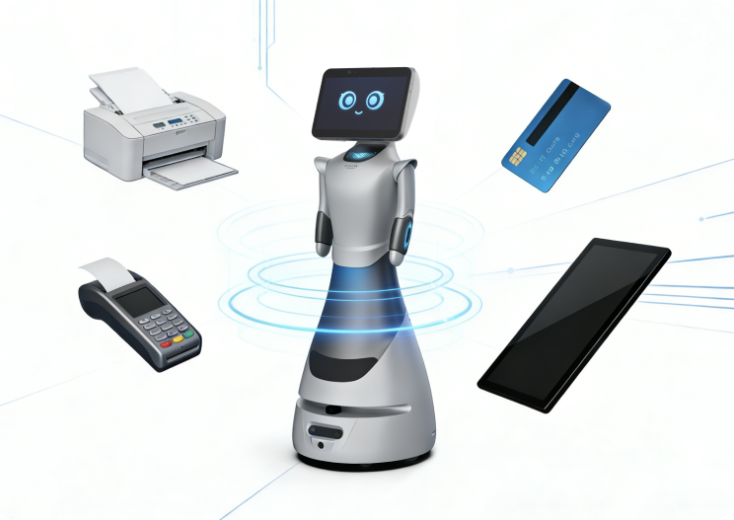 猎户星空豹小秘Pro AI Agent语音交互服务机器人